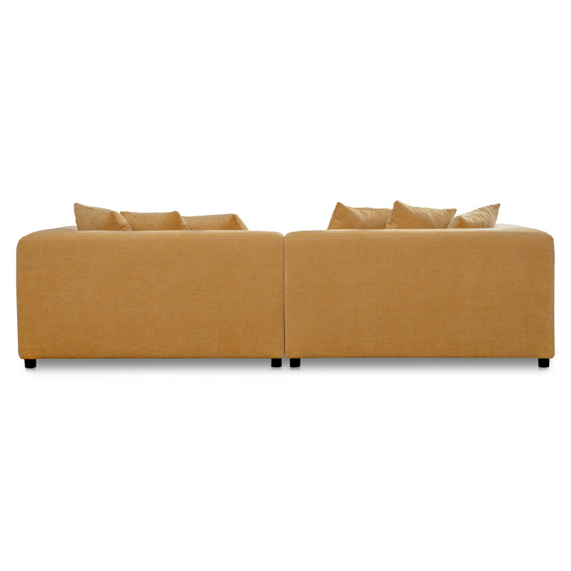 Davie Sofa Warm White, Yellow