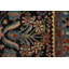 Tapis traditionnel à motif de teinture végétale 4 x 7