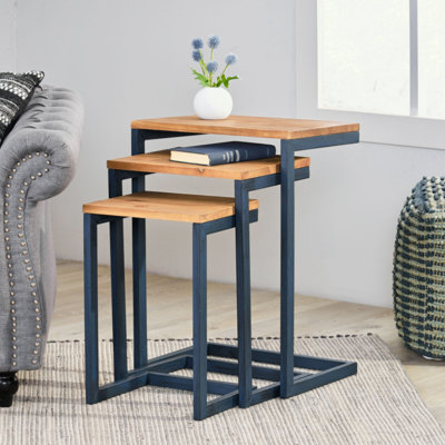 Ensemble de 3 tables gigognes Modern Modern