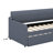 Twin Upholstery Daybed With Trundle And USB-1100962209