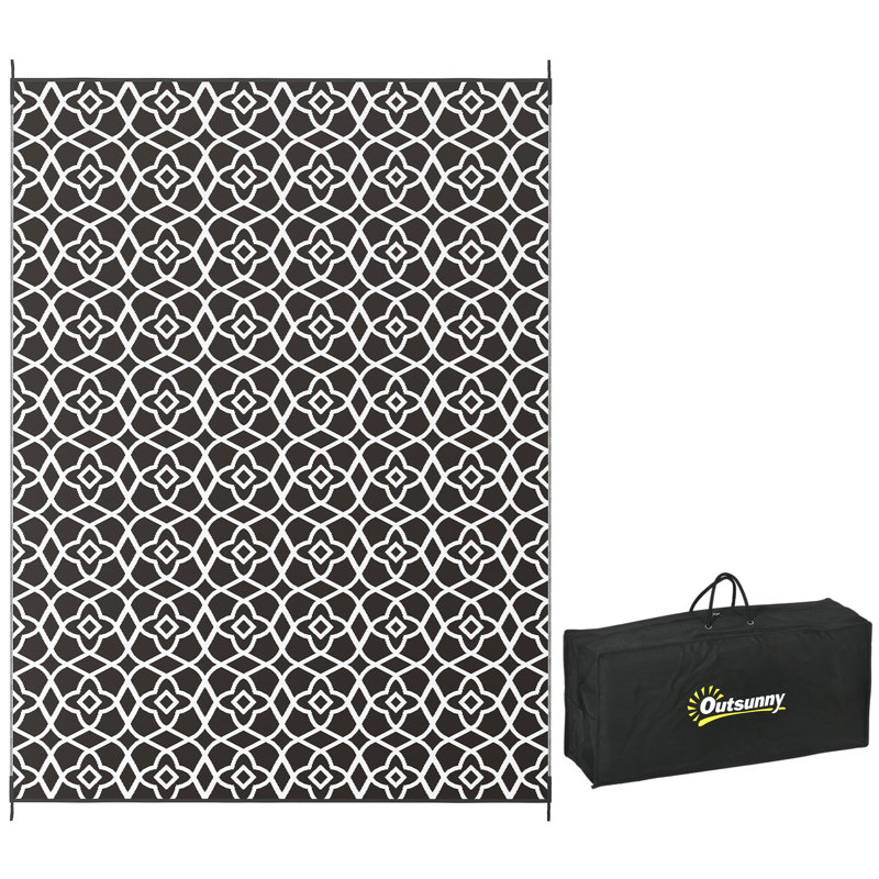 Tapis d'extérieur réversible, Rectangulaire 12 pi x 9 pi