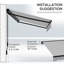 Brayden Studio 295cm W x 200cm D Polyester Cover Motorised Retractable Patio Awning-288892946-285709665