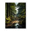 Horloge murale moderne Forest Enchanted Woods Earthy-99632638