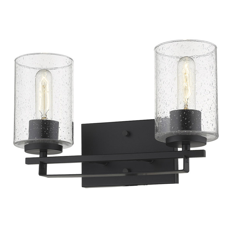 Hoff 2 - Light Dimmable Vanity Light, Matte Black