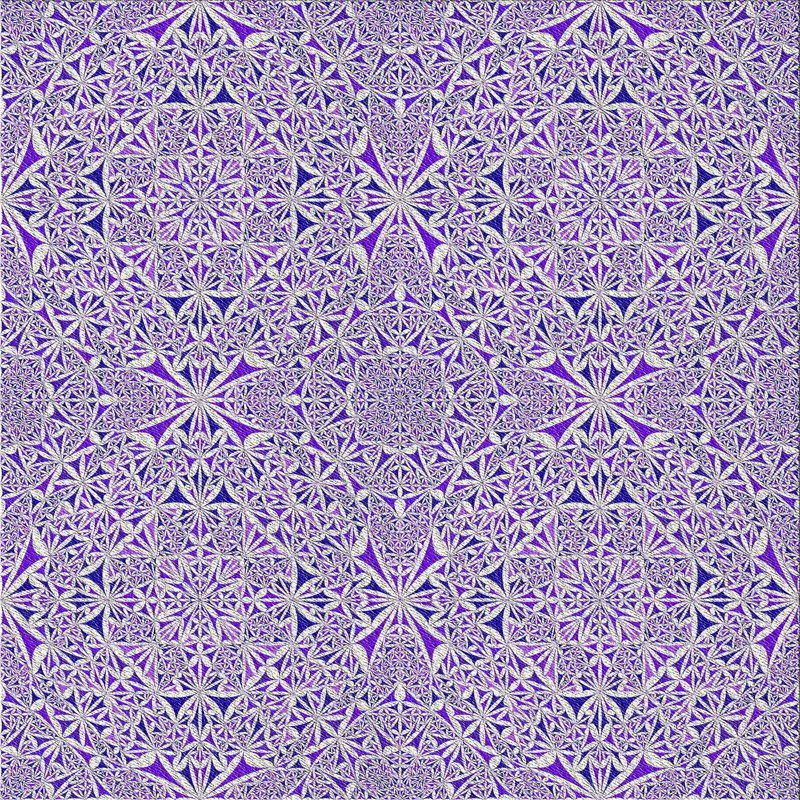 Damask Indoor Rug, Square 8'