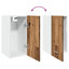Hanging Cabinet Lyon 30x31x60 cm Engineered Wood-401495353