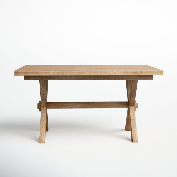 Hinton Solid Wood Top Dining Table