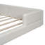 Lit plateforme tapissier avec 2 lampes de lecture-247975903