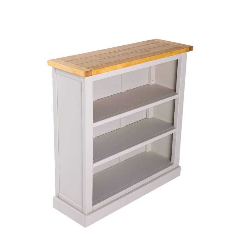 Capirano 90cm H x 90cm W Standard Bookcase, Grey