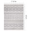 Tapis blanc / gris Kortana Collection-1843974290