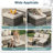 Arlene 5-7 Person Outdoor Courtyard Wicker Family Conversation Set Group With Swivel Chairs-1562357663