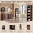 Ahart 30" Arched Bathroom Vanity with Sink & Ceramic Top, Modern Fluted Bathroom Vanity Cabinet with Adjustable Storage Shelf, Freestanding Single Bathroom Vanity-119659554