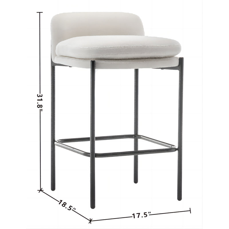 Mercury Row® Sykesville Counter Stool & Reviews | Wayfair