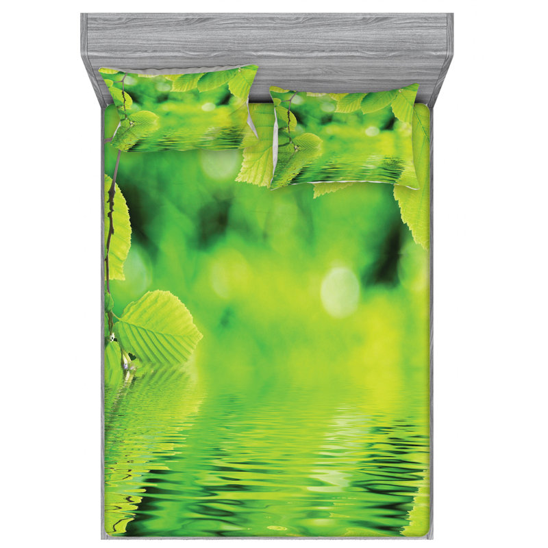 Microfiber Sheet Set, Full Sheet Set with Fitted Sheet