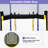 7FT Trampoline for Kids with Safety Enclosure Net, Slide and Ladder-99211433