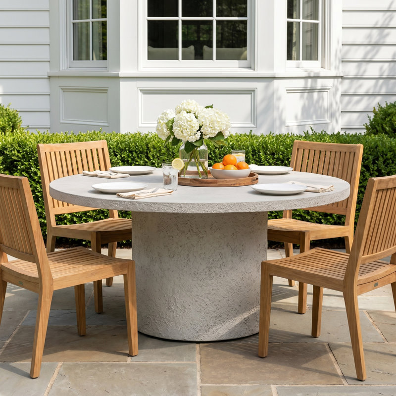 Waldorf Goldia Concrete Dining Table
