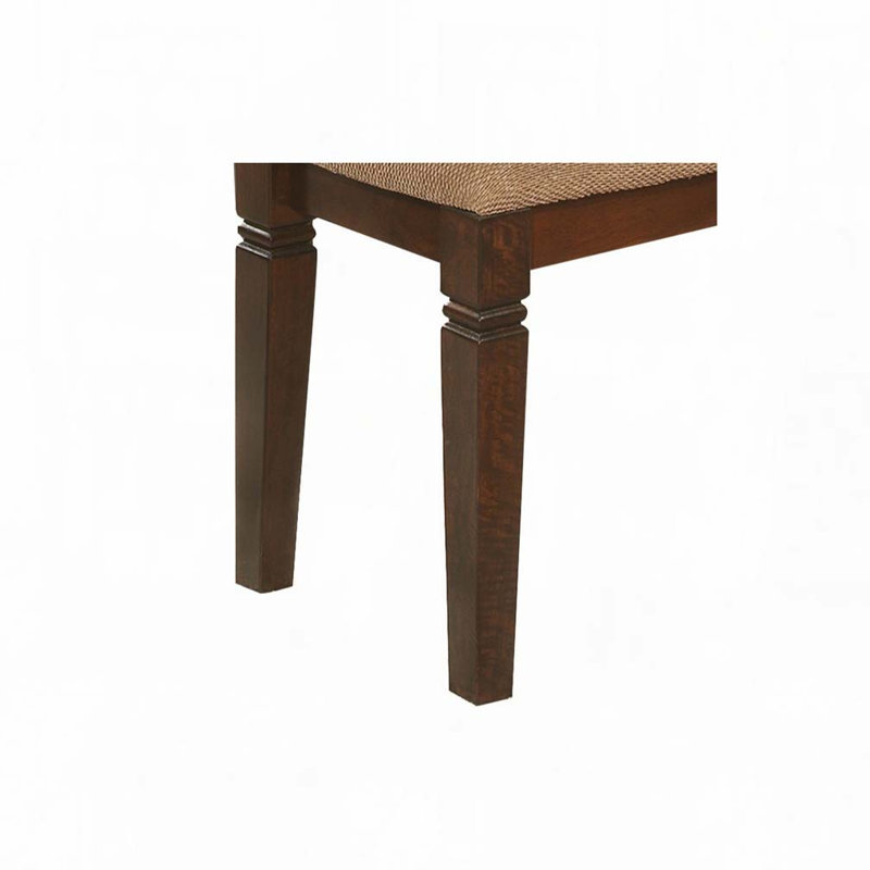 Banc de salle à manger en tissu