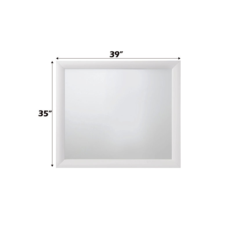 Miroir élégant pour l'intérieur, Blanc
