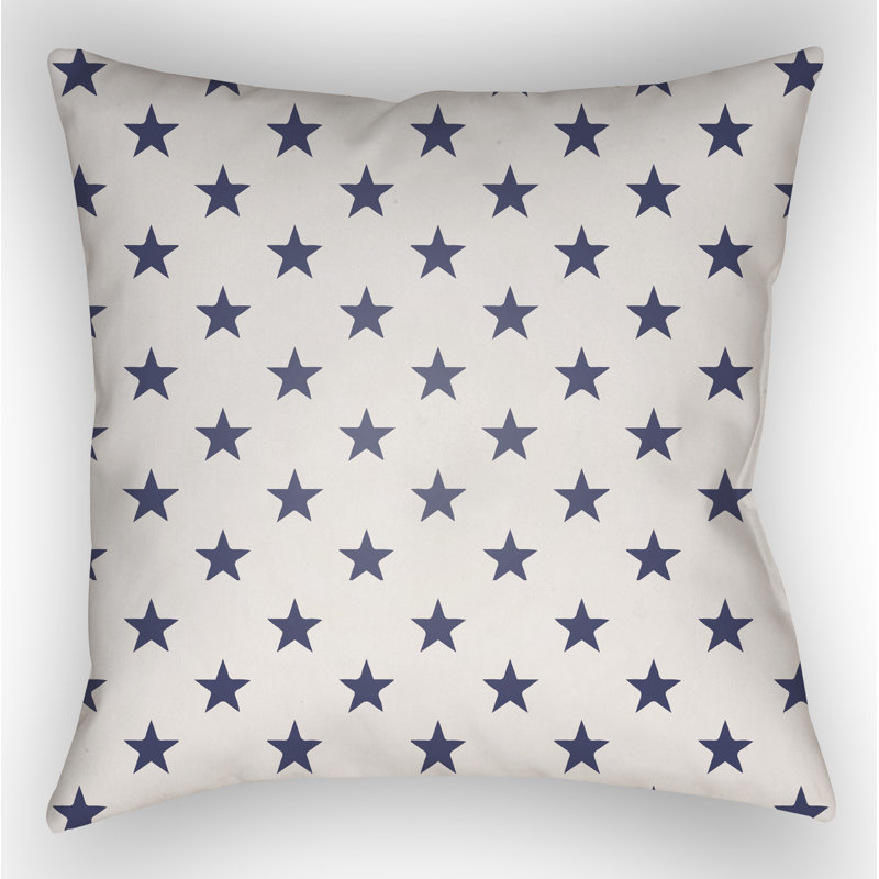  Coussin intérieur / extérieur Americana II, H 18 po x l 18" x P 4 po, Bleu