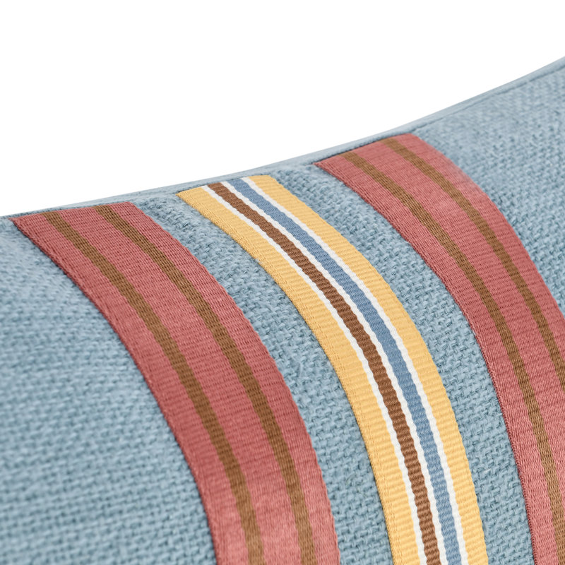 Breton Lumbar Pillow Cover & Insert