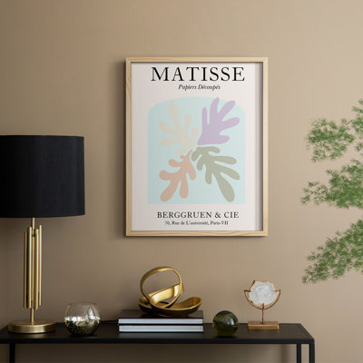 Matisse DVI, reproduction d'art encadrée - bois massif