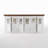 Buffet with 6 Glass Doors