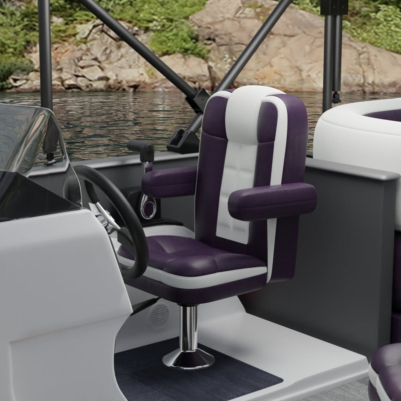 Tissu en faux cuir Enduratex Armada par The Yard, Brume mauves