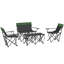 Rectangular 4 - Person 95Cm L Outdoor Portable Picnic Table Set-954961836