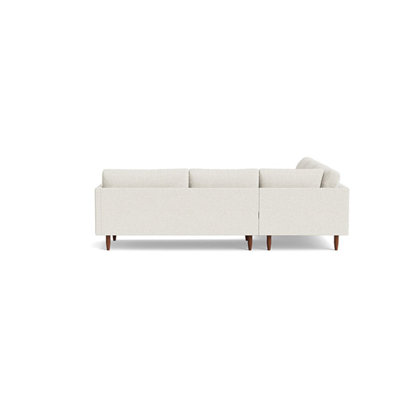 Skinny Fat Sectional, Performance Weave - Natural, Left Hand Facing