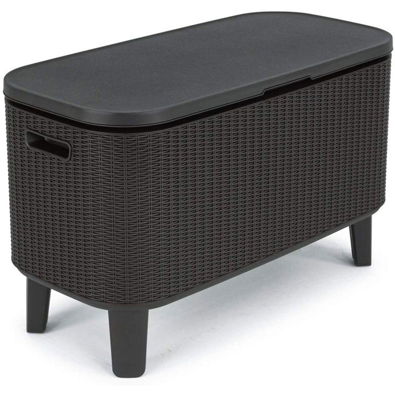 Keter Bevy Bar Cocktail Table - Anthracite/grey