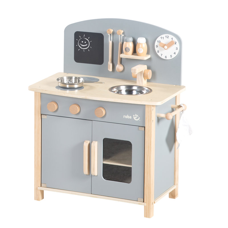 Play Kitchen Set, Gray