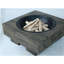 Wood Grain Design Outdoor Wooden Fuel Pit
