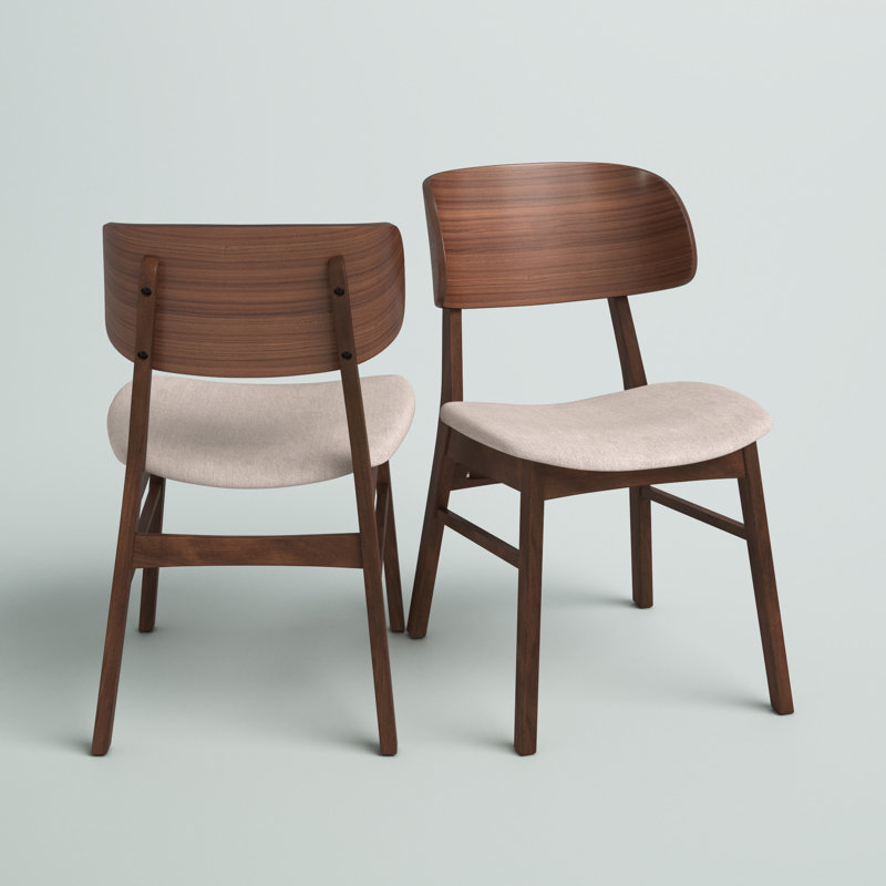 Partington 18.5'' H Upholstered Side Chair, Latte