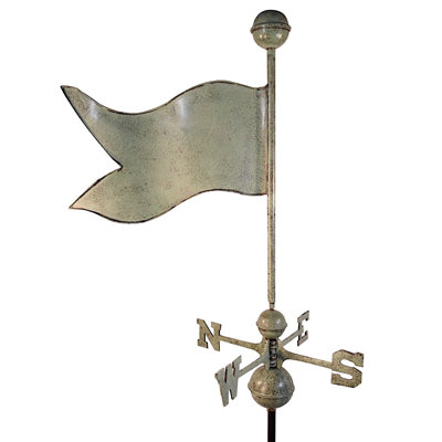 Kew Gardens H Aluminum Patriotic Weathervane