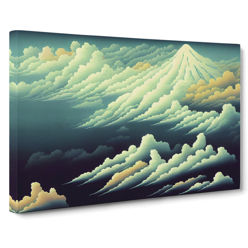 Dazzling Cloudy Sky - Wrapped Canvas, 35cm H x 50cm W x 3cm D