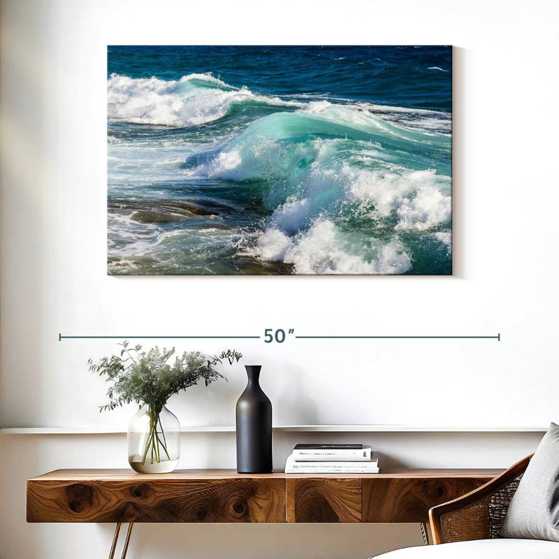 Gillard Sea Glass Shore, 26" H x 39" W