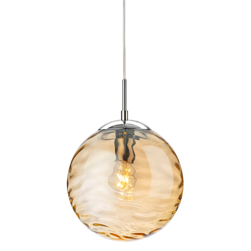 1 - Light Pendant, Amber
