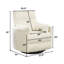 Fauteuil inclinable manuel en velours côtelé Bocaton-961696238