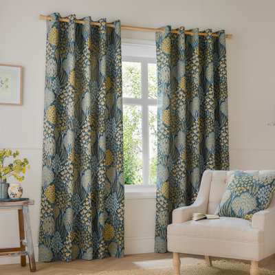 Room Darkening Curtain Panel Pair