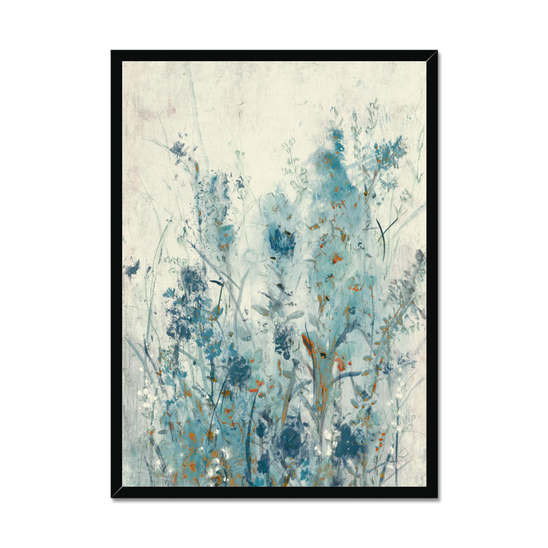 Blue Spring II by Timothy O' Toole - Painting, 95cm H x 65cm W, Black Single Picture Framed Paper