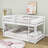 Dhulin Kids Twin Over Twin Bunk Bed-837964139