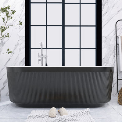 67'' x 31.5'' Freestanding Soaking Acrylic Bathtub -  TCYO, TYBAFBT05-67B