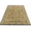 Transitional Agra Rug In Green, Gold & White Floral Pattern By Rug & Kilim-1532118171