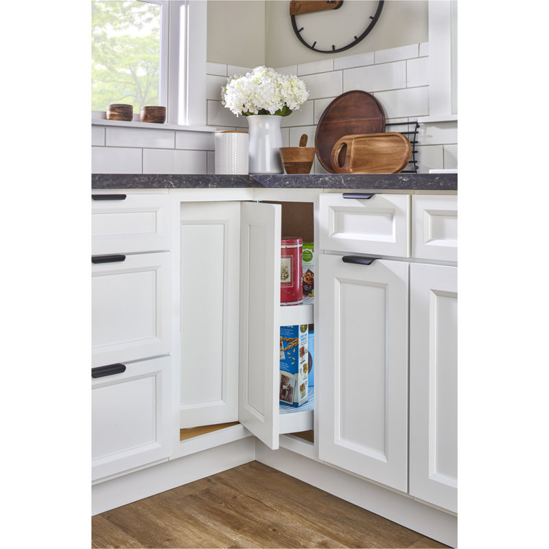 Rev-A-Shelf Lazy Susan, L 23 po, blanc