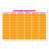 Orange/Pink selected