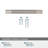 Esquire 5-1/16 inch (128mm) Center-to-Center Polished Nickel/Stainless Steel Cabinet Pull-105703153-16675161