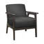Chaise d'appoint rembourrée, chaise confortable, fauteuil, chaise de lecture-2102606794