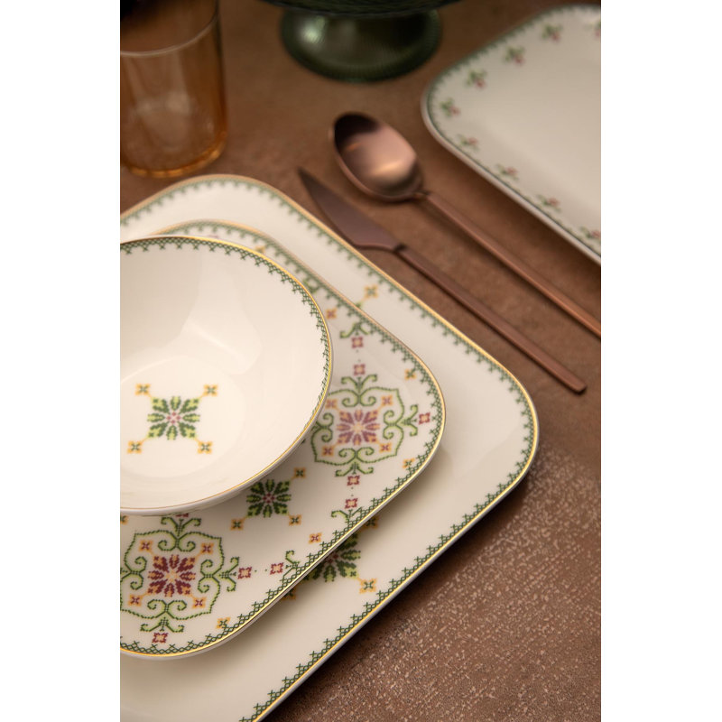 Ria Piece Dinnerware Set - Service for 6