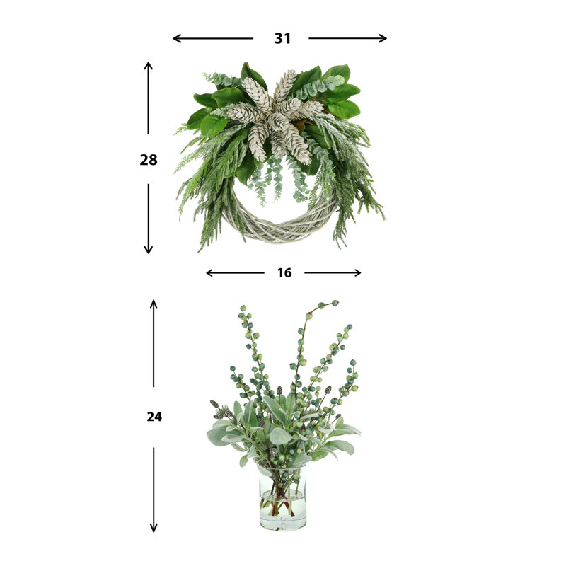 31" Polysilk Wreath