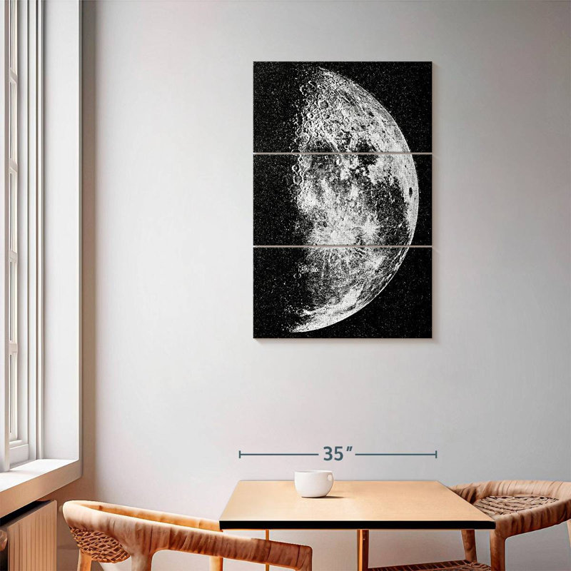 Oberle Half Moon, 57" H x 36" W